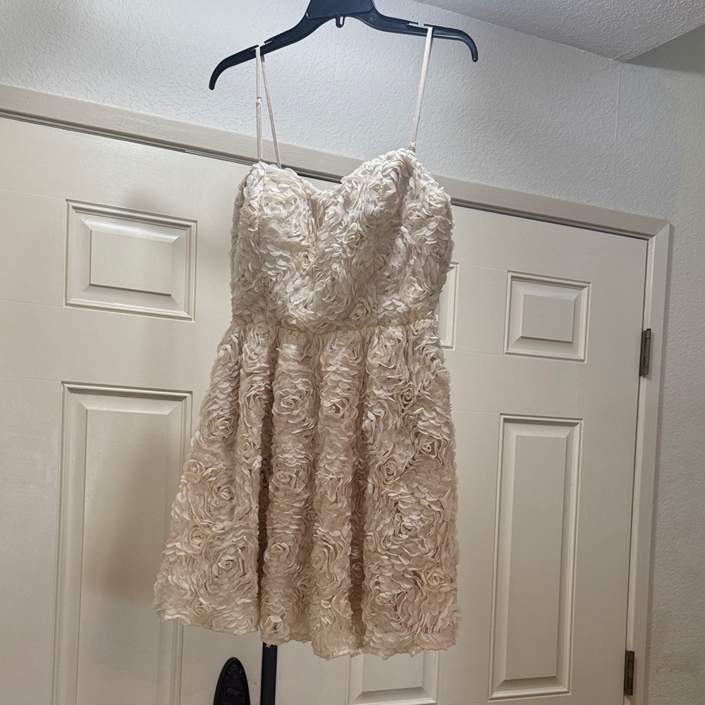 Ark & Co Cream Floral Mini Dress